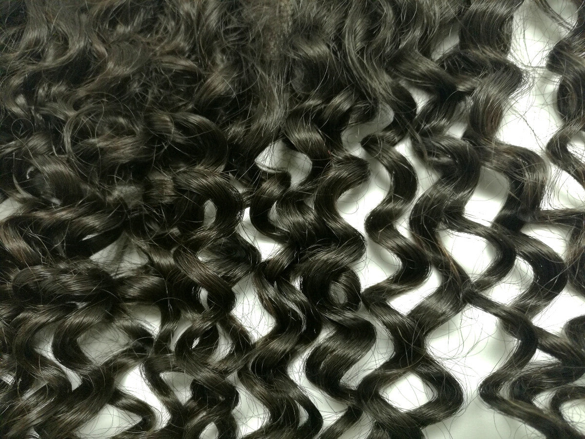 13"x4" Lace Frontal Closure - CURLY - Euryale Virgin Hair