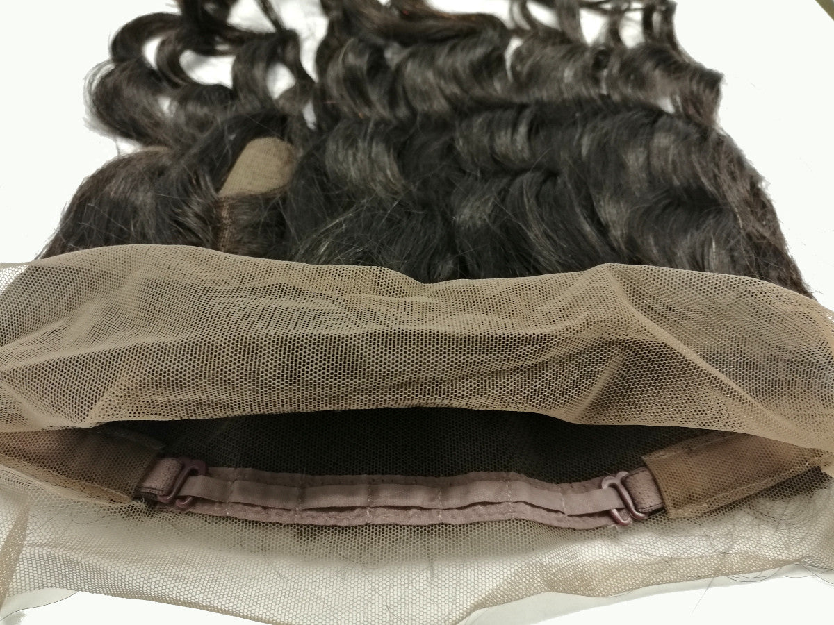 360° Lace Frontal Closure- LOOSE WAVE - Euryale Virgin Hair